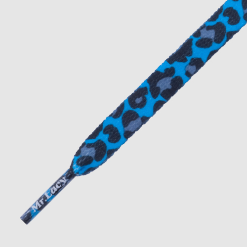 Mr.Lacy Printies Leopard Royal Blue